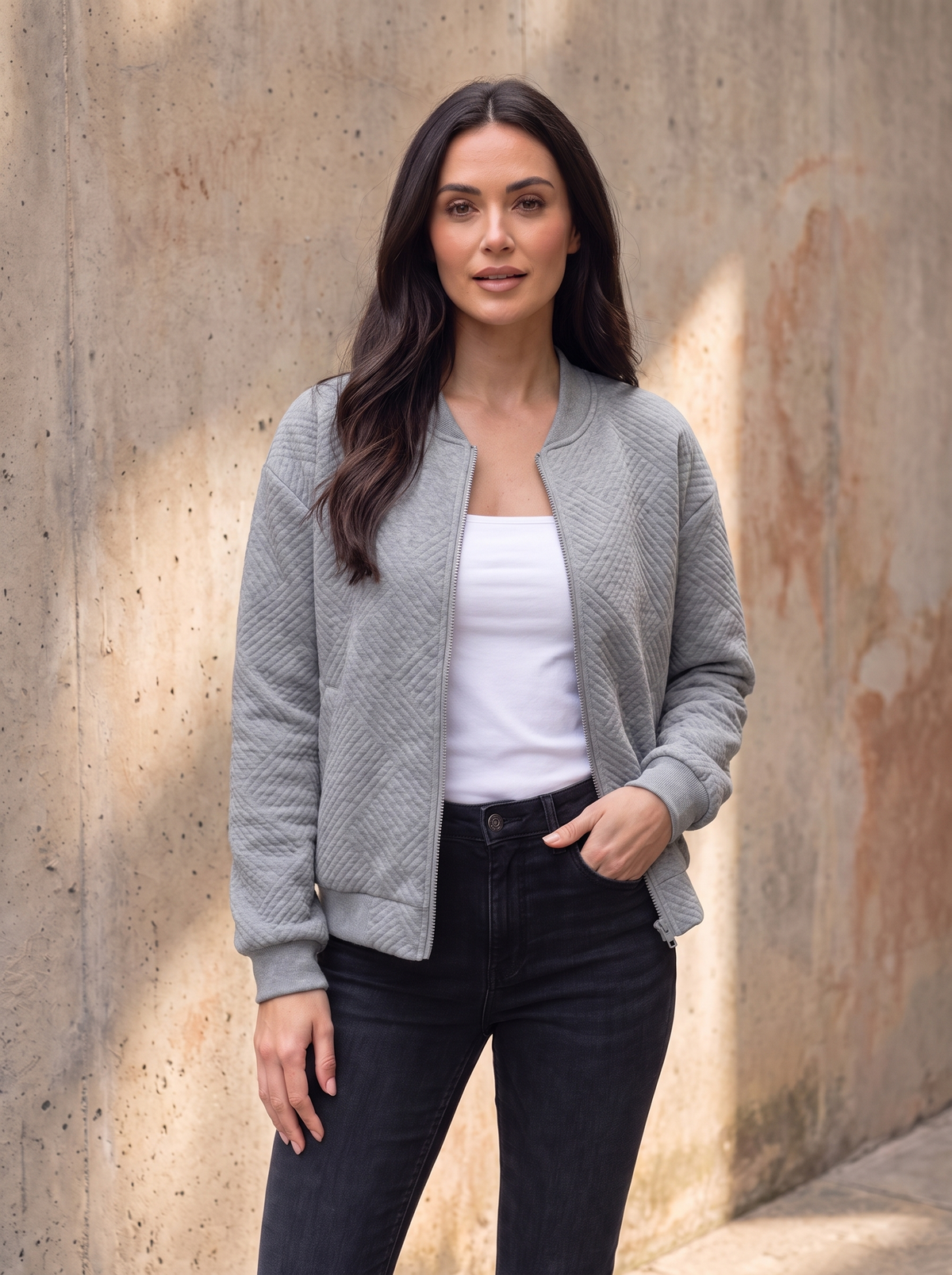 Women's casual cotton jacket