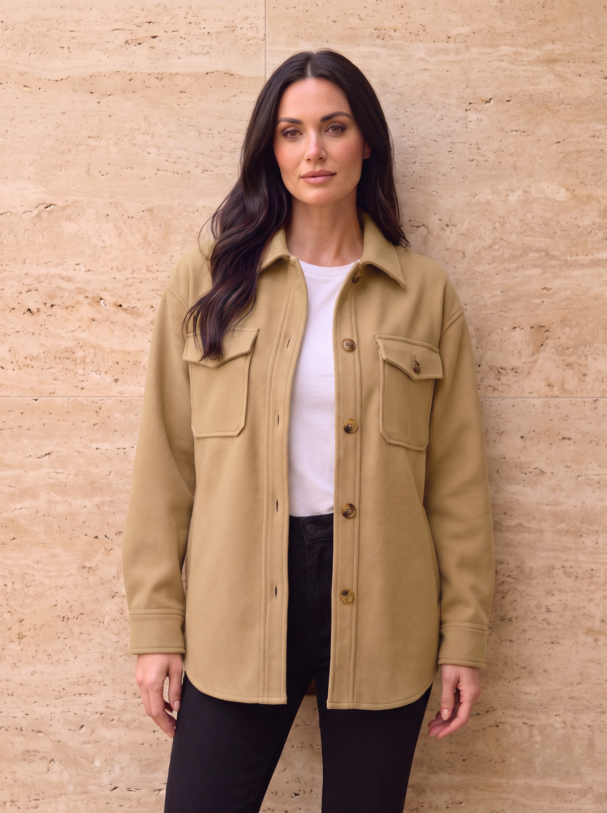 Women's casual cotton shirt