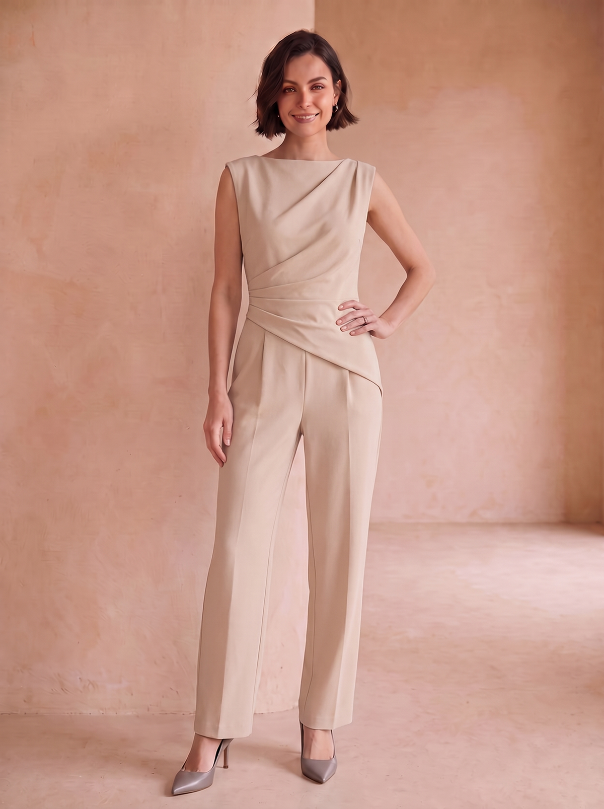 Wide leg trouser outfit women