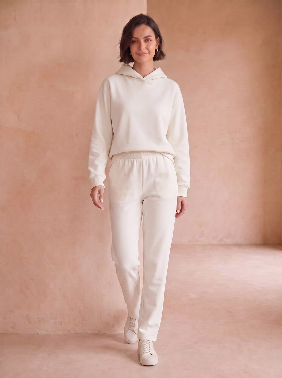 Women's regular fit cotton jogging set