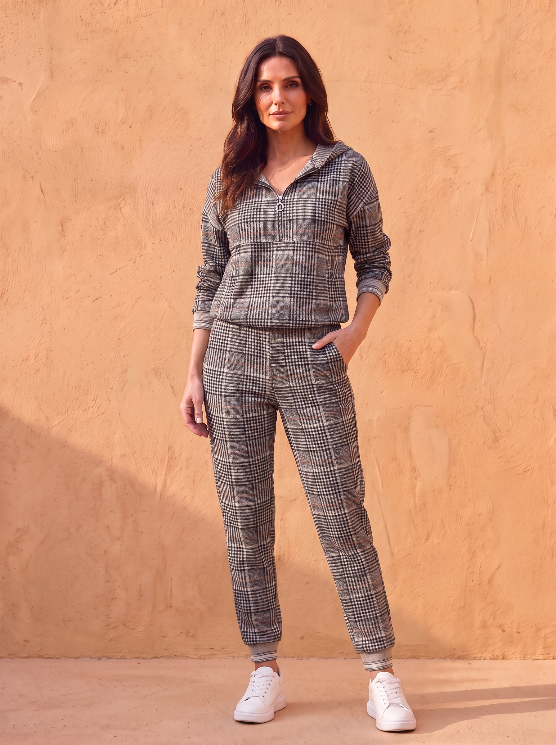 Women's cotton jogger outfit
