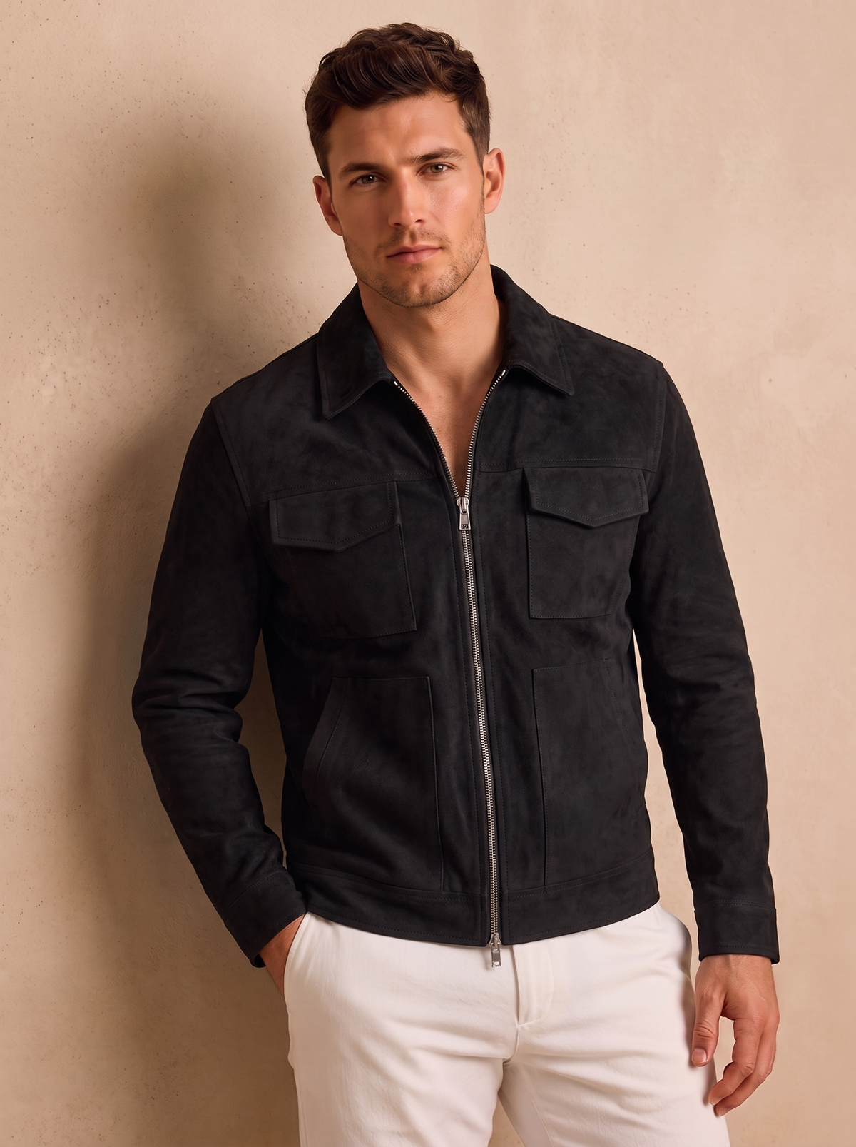 Men's wool jacket