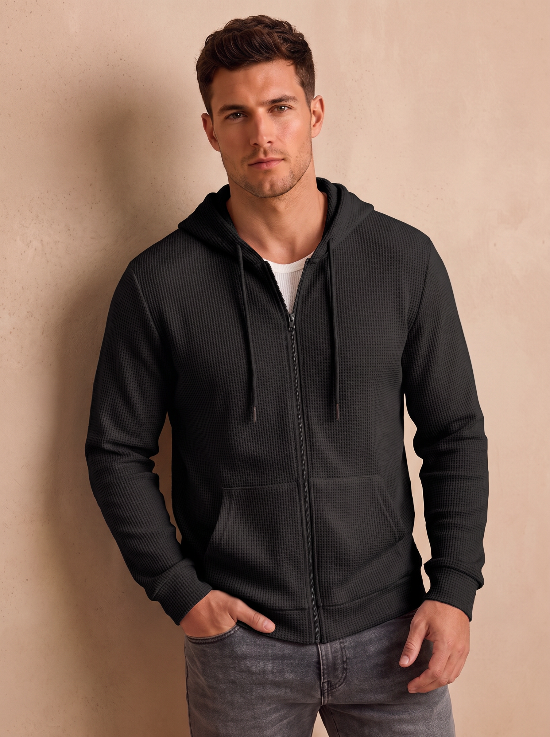 Men's cotton hoodie