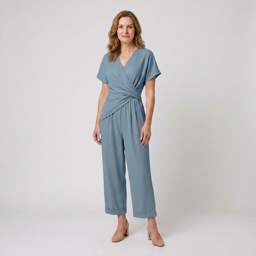 Lightweight polyester shorts set suitable for weekend outings and holidays